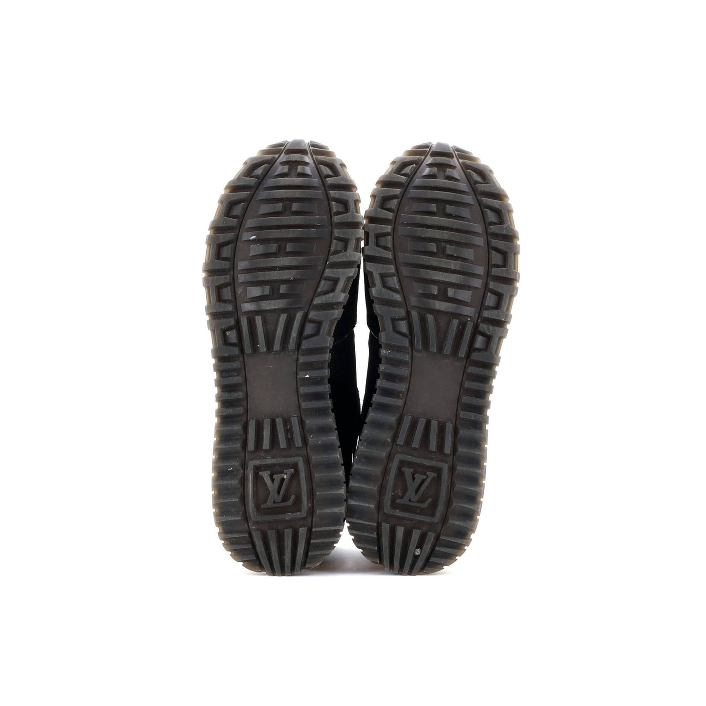 Louis Vuitton Women'S Run Away Sneakers Mesh With Monogram Canvas And Suede