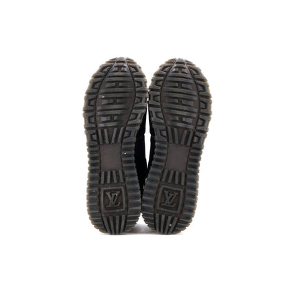 Louis Vuitton Women'S Run Away Sneakers Mesh With Monogram Canvas And Suede