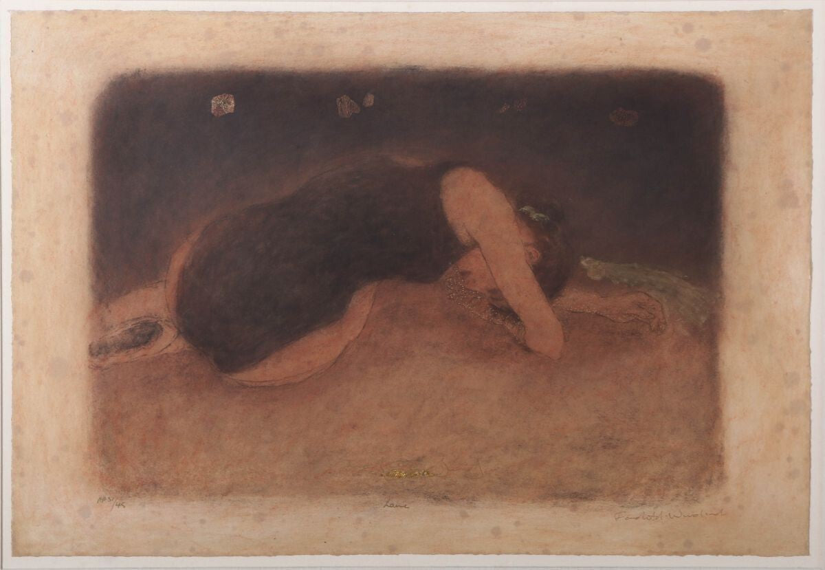 Roy Fairchild - Laura Original Lithograph Print Signed Well Framed Ed45