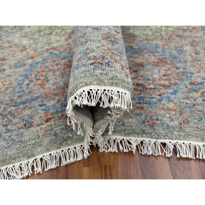 12'X17'4" Obscured And Subtle 100% Wool Hand Knotted Oriental Rug