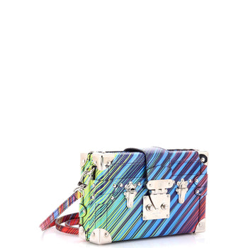 Louis Vuitton Petite Malle Handbag Limited Edition Printed Epi Leather