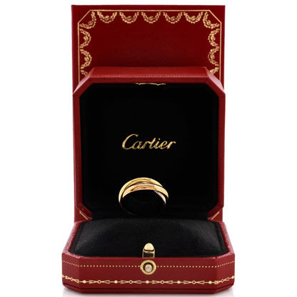 Cartier Trinity Ring 18K Tricolor Gold Medium