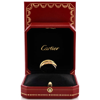 Cartier Trinity Ring 18K Tricolor Gold Medium