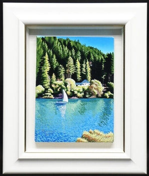 Robert Blumhagen Unique Original Painting Acrylic On Canvas Signed Framed