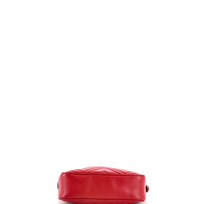 Gucci Gg Marmont Shoulder Bag Matelasse Leather Small