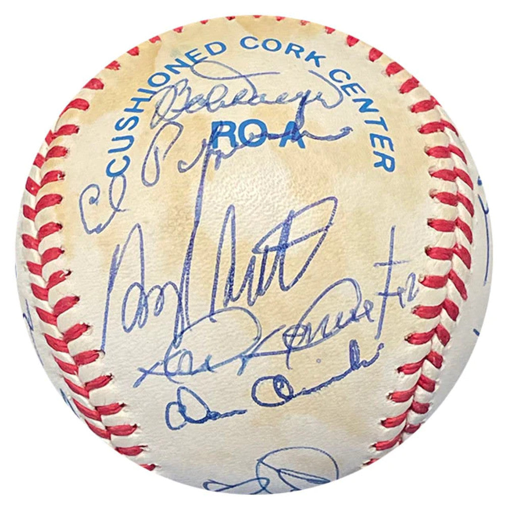 1967 Boston Red Sox Reunion Autographed Baseball (Psa Auto Graded 9)
