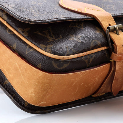 Louis Vuitton Cartouchiere Handbag Monogram Canvas Mm