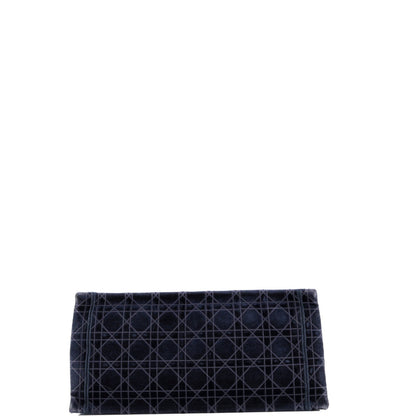 Christian Dior Book Tote Cannage Embroidered Velvet Medium