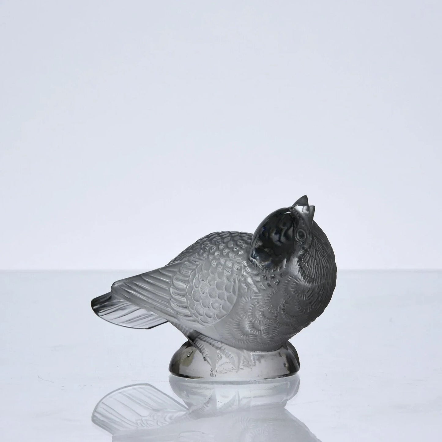 Ren Lalique, 1930 Art Deco sculpture "Chardonneret Moqueur" Vintage Antique