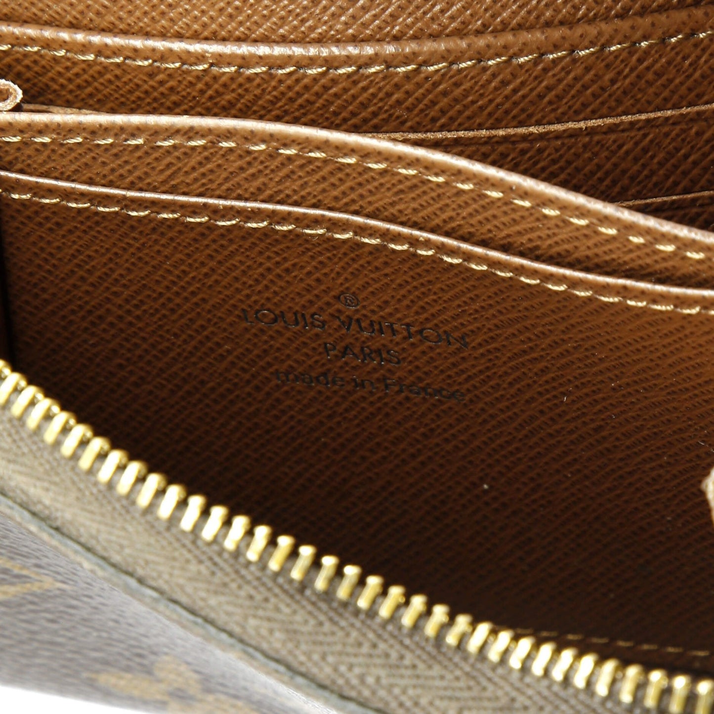 Louis Vuitton Zippy Coin Purse Monogram Canvas
