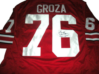 Lou Groza Ohio State Buckeyes Rare W/Coa Signed