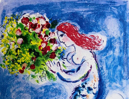 Marc Chagall Lithograph Coa: Original Numbered In Pencil Signed Limited