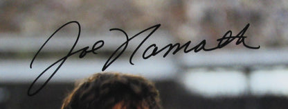 Joe Namath Hof Signed 16X20 Photo New York Jets