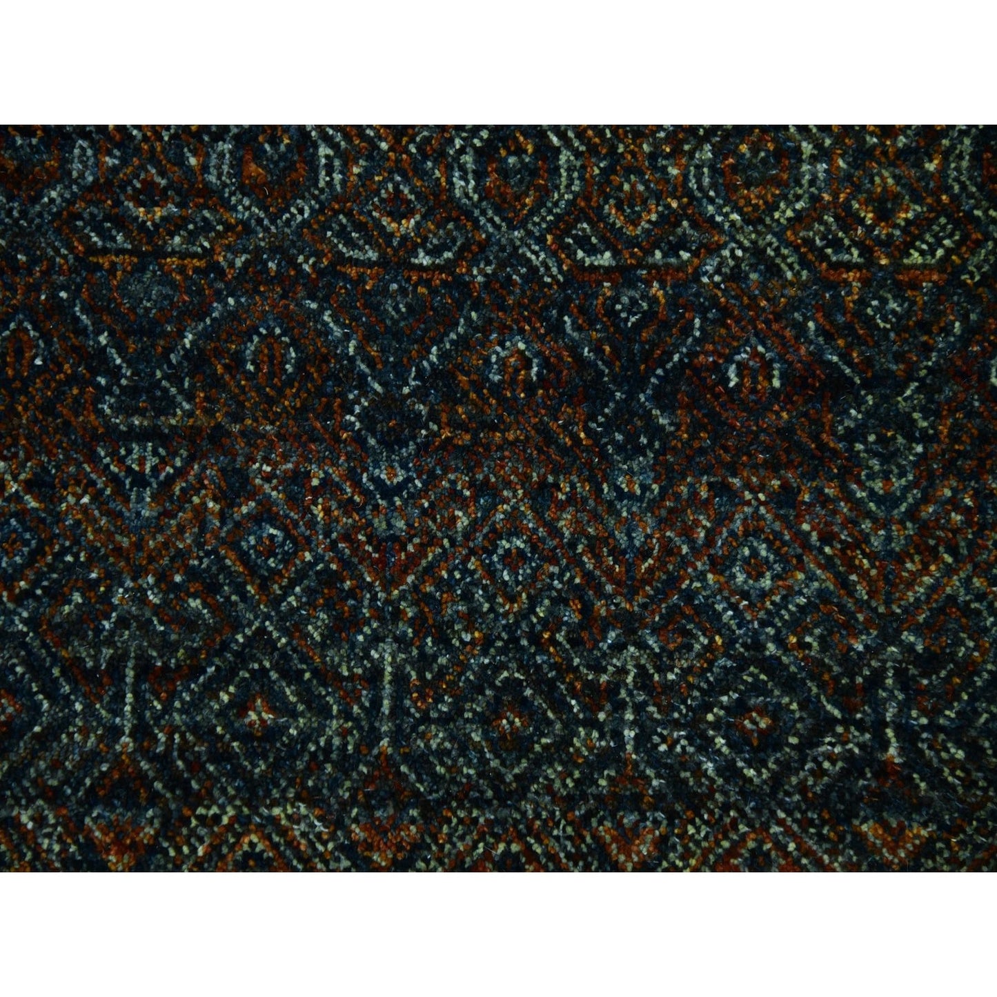 12'X12' Brown Kohinoor Herrita Design Wool Hand Knotted Xl Square Rug