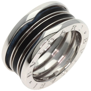 Bvlgari B.Zero1 4 Band Black Lacquer #55 Ring K18