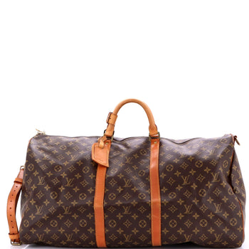 Louis Vuitton Keepall Bandouliere Bag Monogram Canvas 60