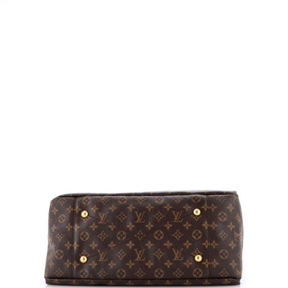 Louis Vuitton Artsy Handbag Monogram Canvas Mm