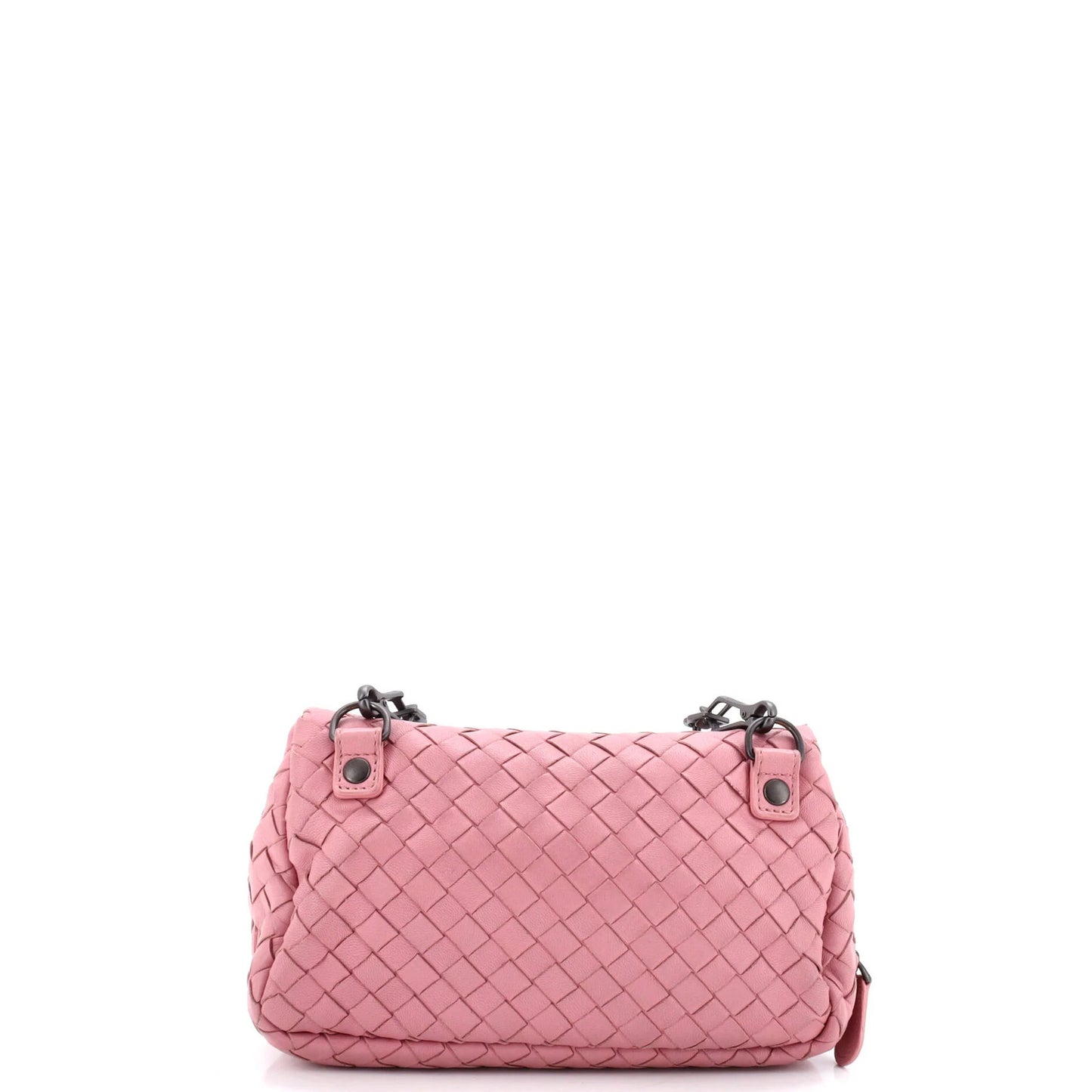 Bottega Veneta Expandable Chain Crossbody Bag Intrecciato Nappa Small