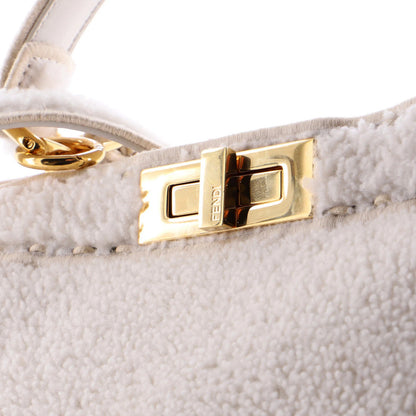 Fendi Peekaboo Iseeu Bag Shearling Medium