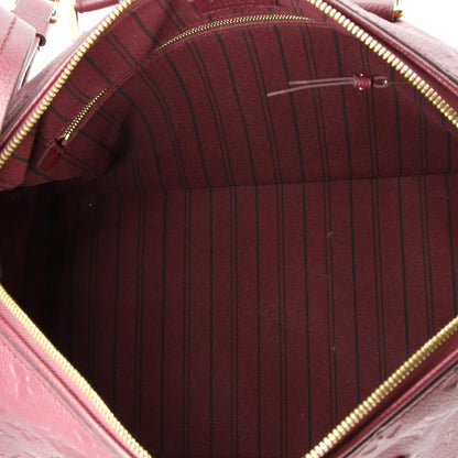 Louis Vuitton Speedy Bandouliere Bag Monogram Empreinte Leather 30