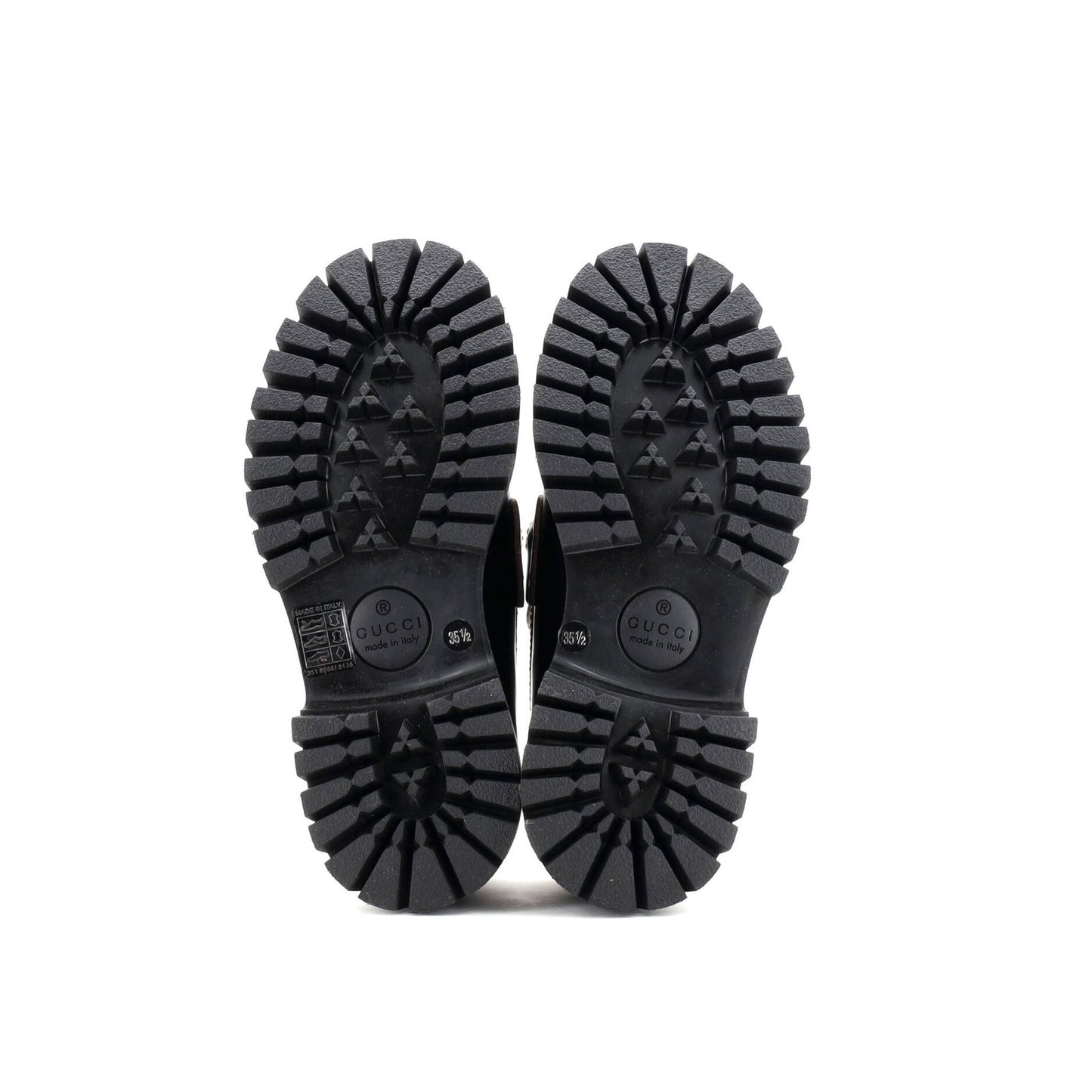 Gucci Women'S Harald Horsebit Loafers Leather