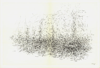 Jean Rene Bazaine Composition V " Lithograph Contemporary