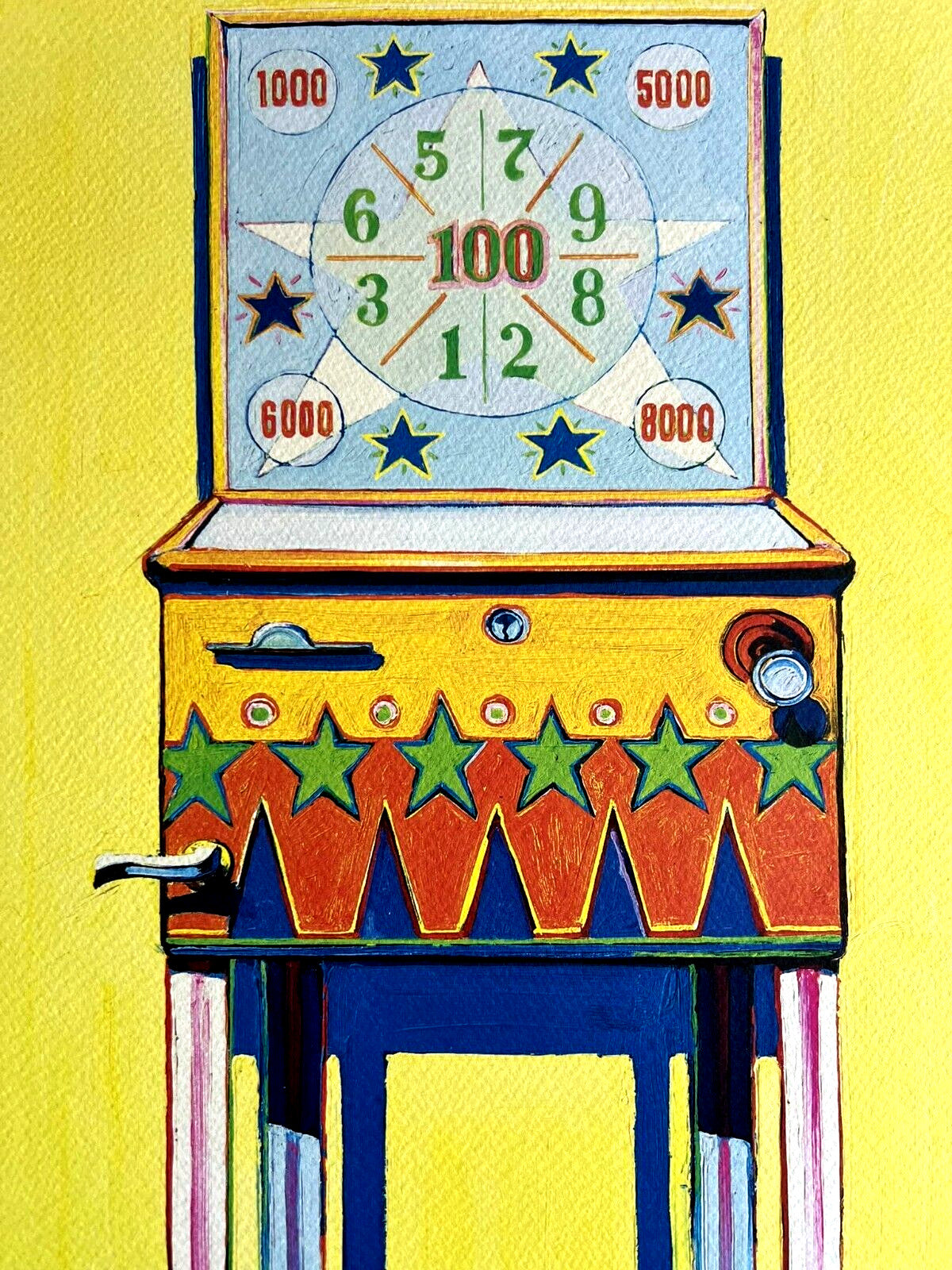 Wayne Thiebaud Lithograph