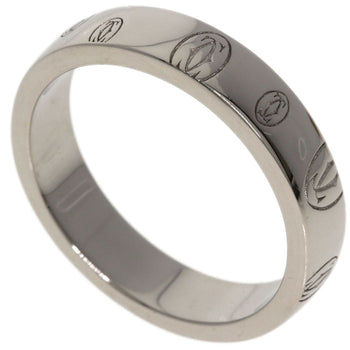 Cartier   Ring Happy Birthday # 50 K18 White Gold