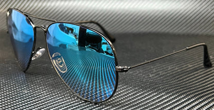 Ray Ban Rb3025 002 4O Black Aviator 55 Mm Unisex