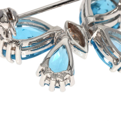 Ponte Vecchio   Brooch Butterfly Diamond Blue