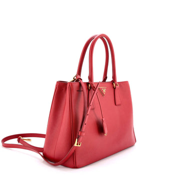 Prada Gardener'S Tote Saffiano Leather Medium
