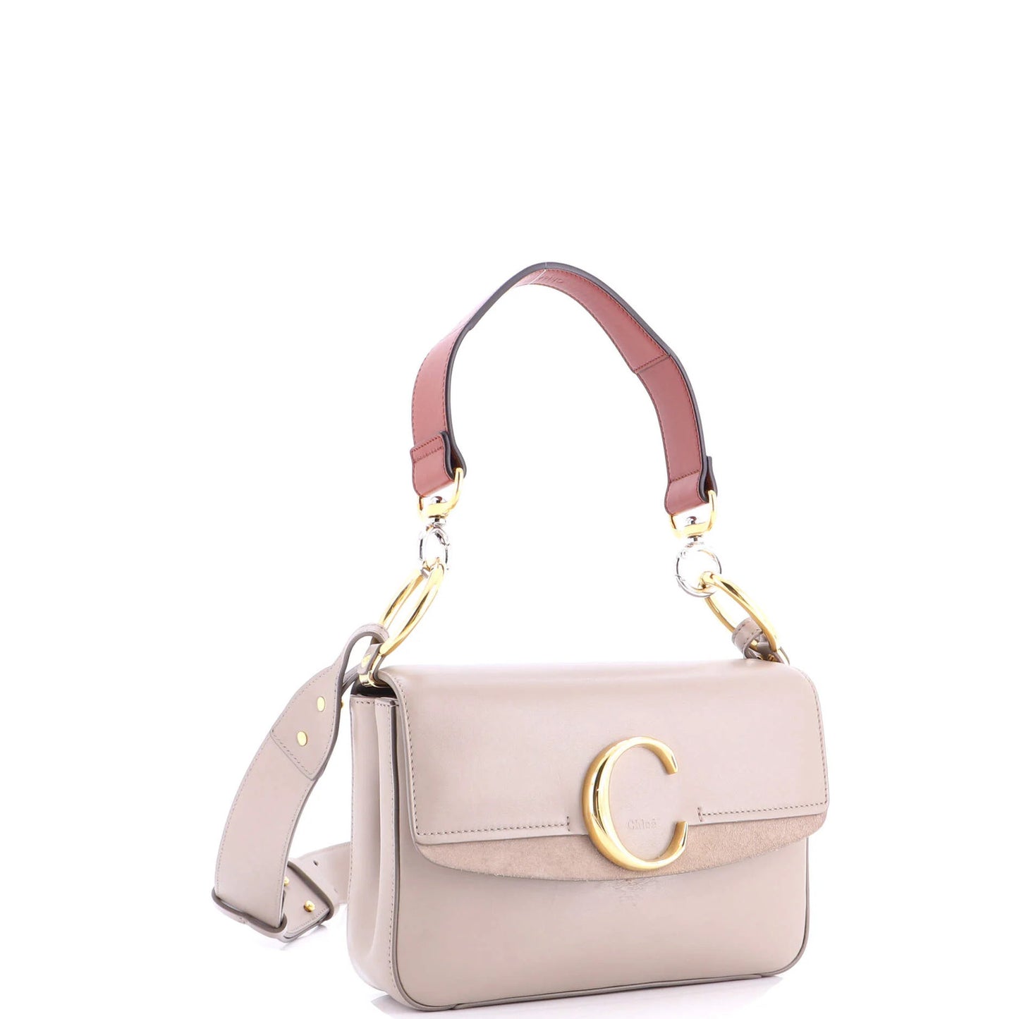 Chloe C Double Carry Bag Leather Small