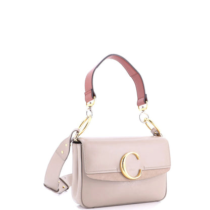 Chloe C Double Carry Bag Leather Small