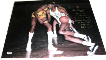 Bill Russell Boston Celtics,Hof 1975 Last One !!