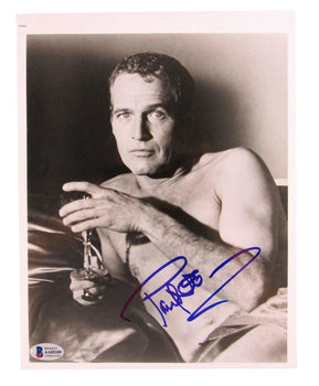 Paul Newman Actor Signed/Autographed 8X10 B/W