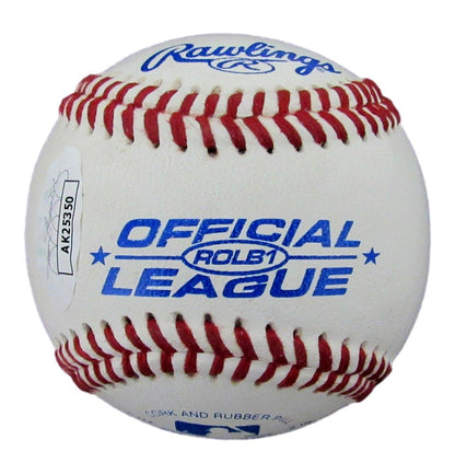 Joe Douse Autographed Ol Baseball Negro League Kc Monarchs Jsa 180151