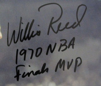 Willis Reed Hof Signed/Inscribed 20X30 Photo New