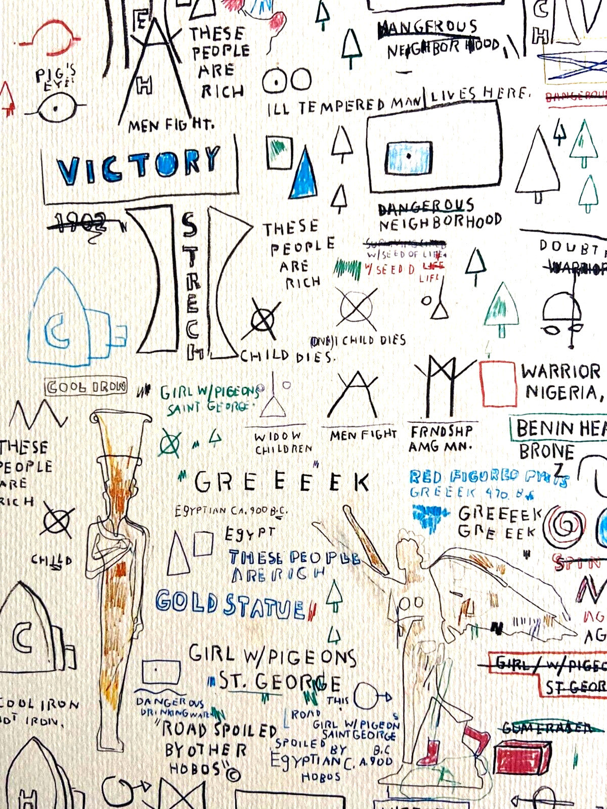 Jean-Michel Basquiat Lithograph