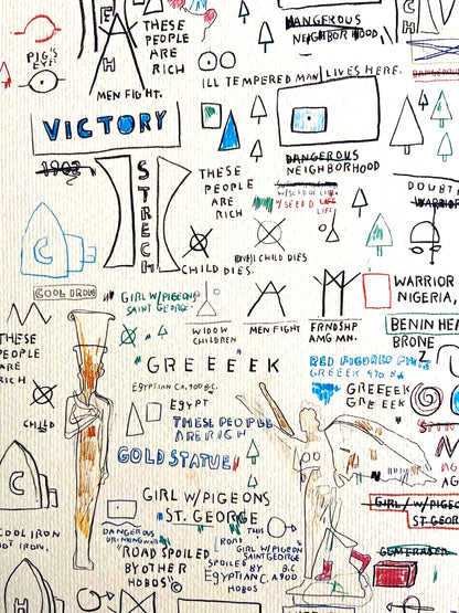 Jean-Michel Basquiat Lithograph