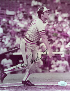 Cal Ripken Jr. Autographed 8X10 Baseball Photo (Jsa)