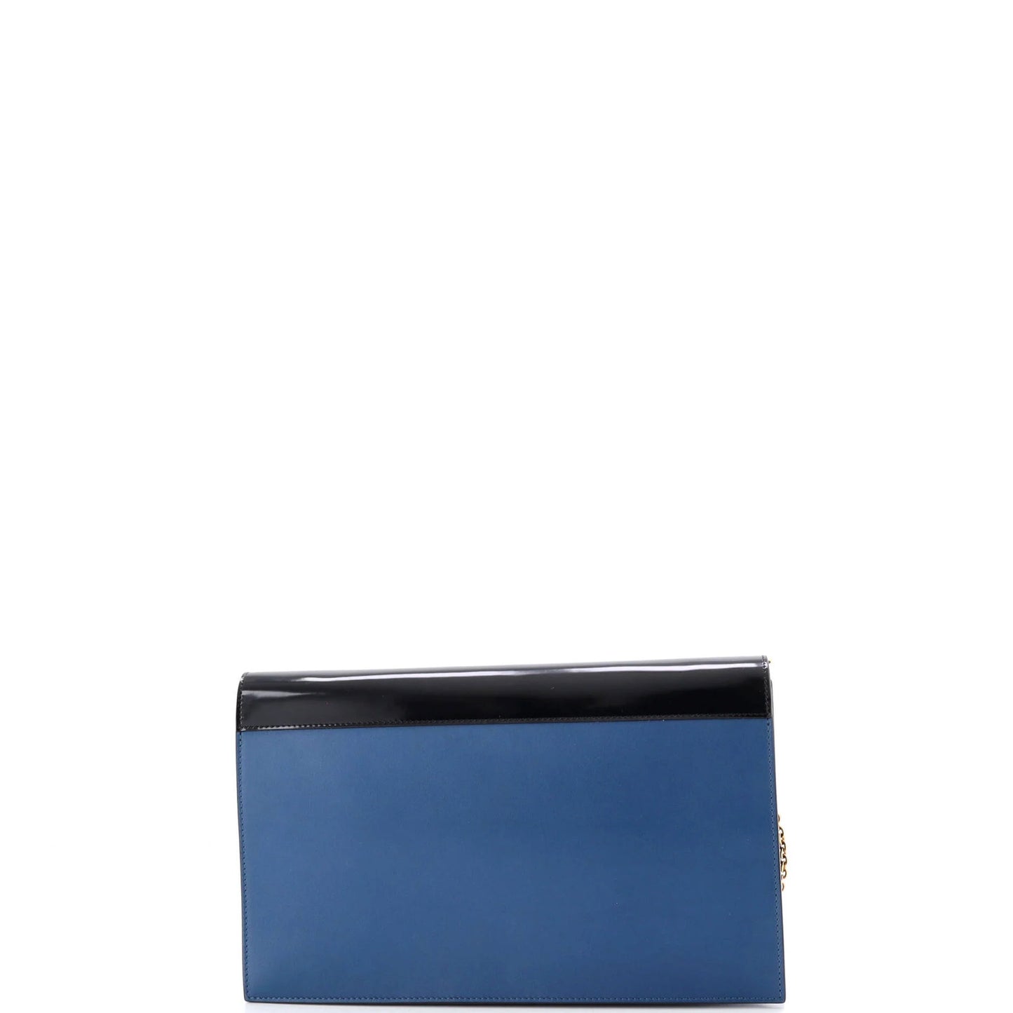 Celine Pocket Envelope Wallet On Chain Leather And Lizard Medium