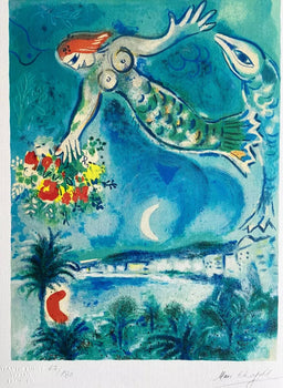 Marc Chagall Lithograph Coa Hand Numbered Signed Collectible
