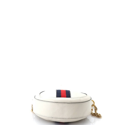 Gucci Ophidia Round Shoulder Bag Leather Mini