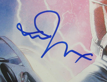 Back To Future Ii Auto/Signed Michael J Fox/