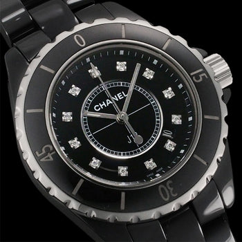 Chanel J12 33Mm 12P Genuine Index Diamond H1625