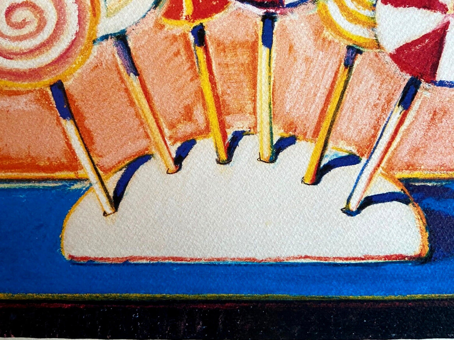 Wayne Thiebaud Lithograph Coa Numbered Signed