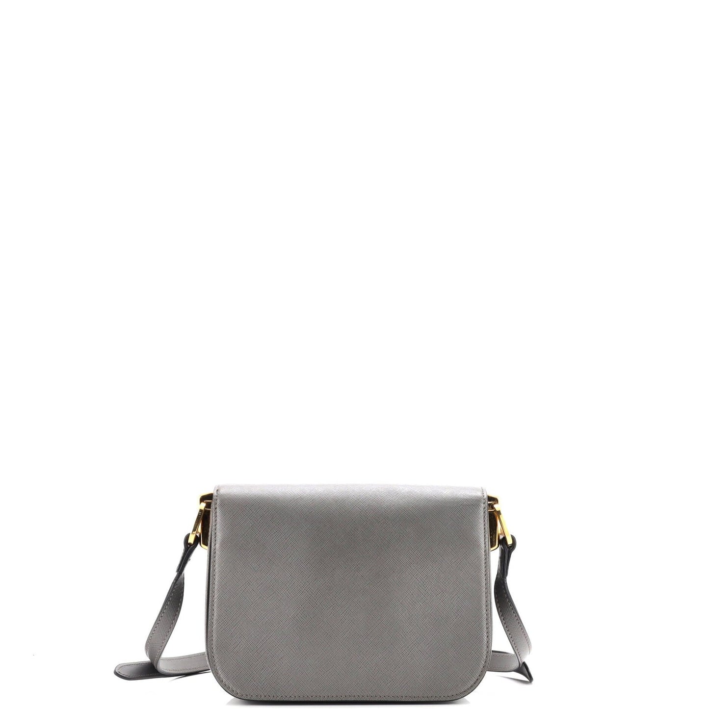 Prada Embleme Flap Bag Saffiano Leather Small