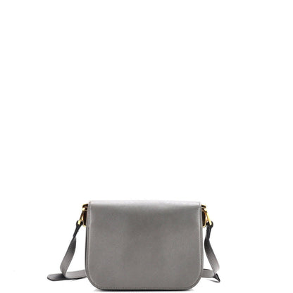 Prada Embleme Flap Bag Saffiano Leather Small