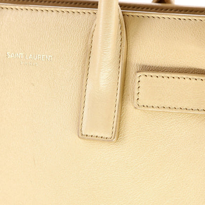 Saint Laurent Sac De Jour Bag Leather Nano