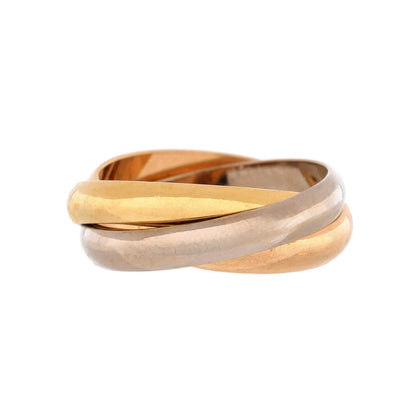Cartier Trinity Ring 18K Tricolor Gold Medium